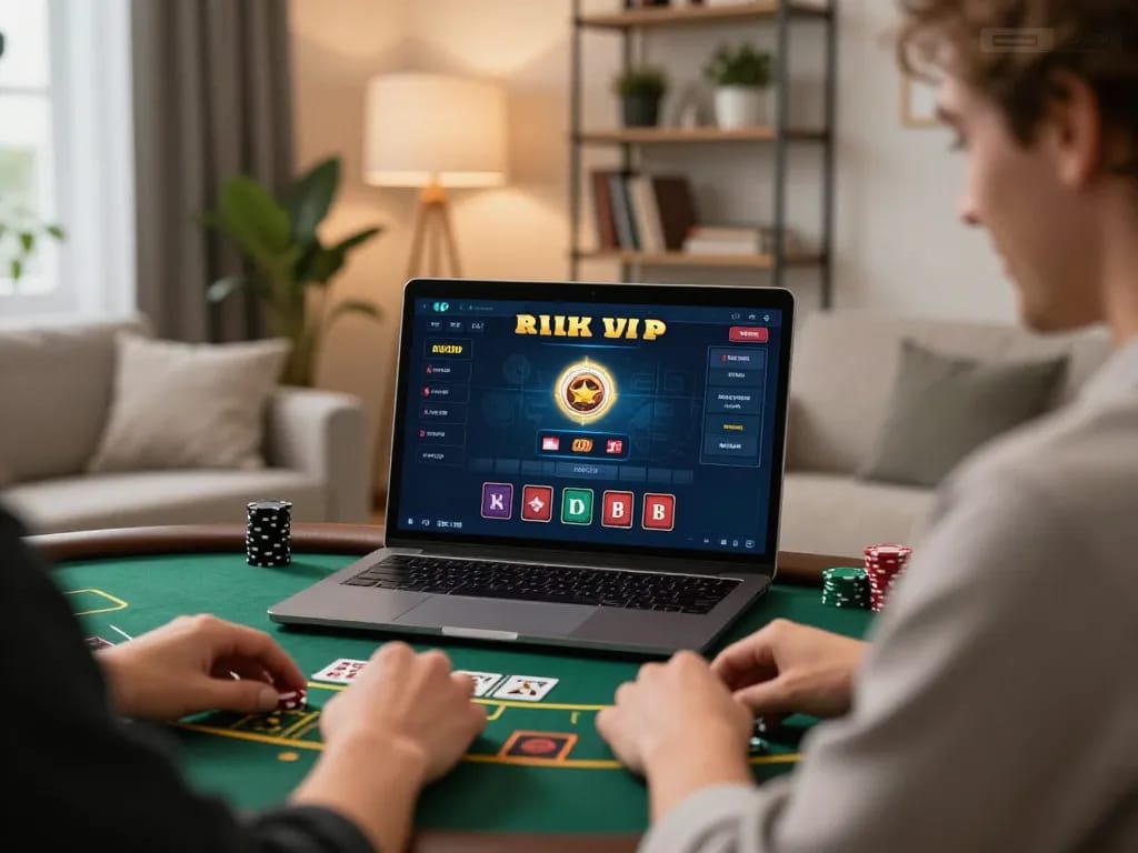 Trải nghiệm trò chơi thú vị với Rik vip trong một không gian casino trực tuyến ấm cúng