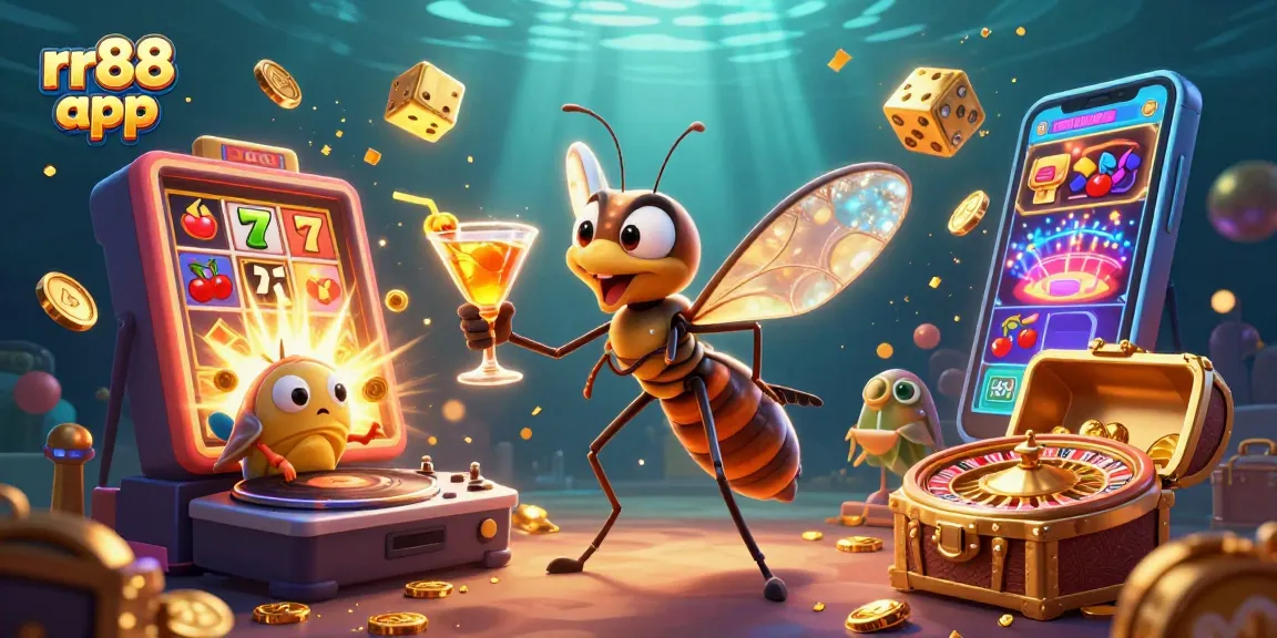 Experience thrilling gaming with the rr88 app featuring unique casino artwork and vibrant jackpots.