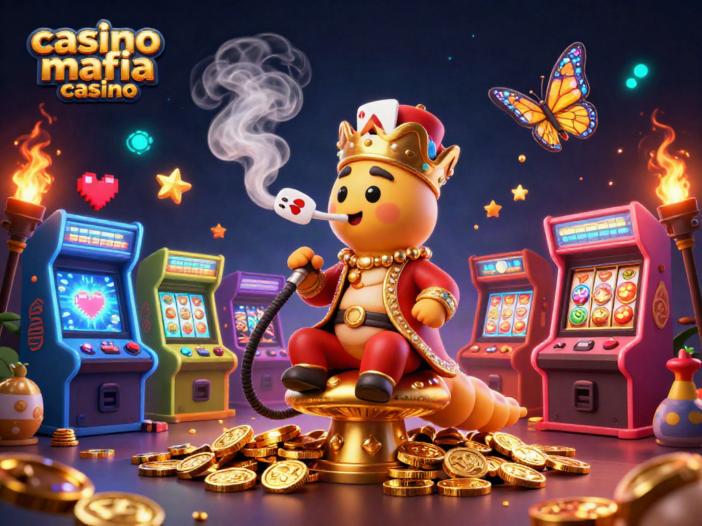 Win big at casino mafia casino with this detailed 3D illustration featuring fun gaming elements!