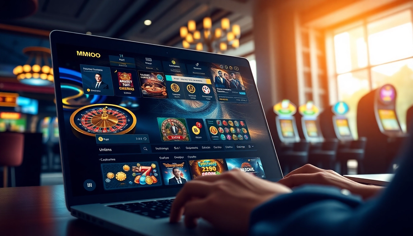 Experience the thrill of MMOO online casino with engaging games and a sleek platform.