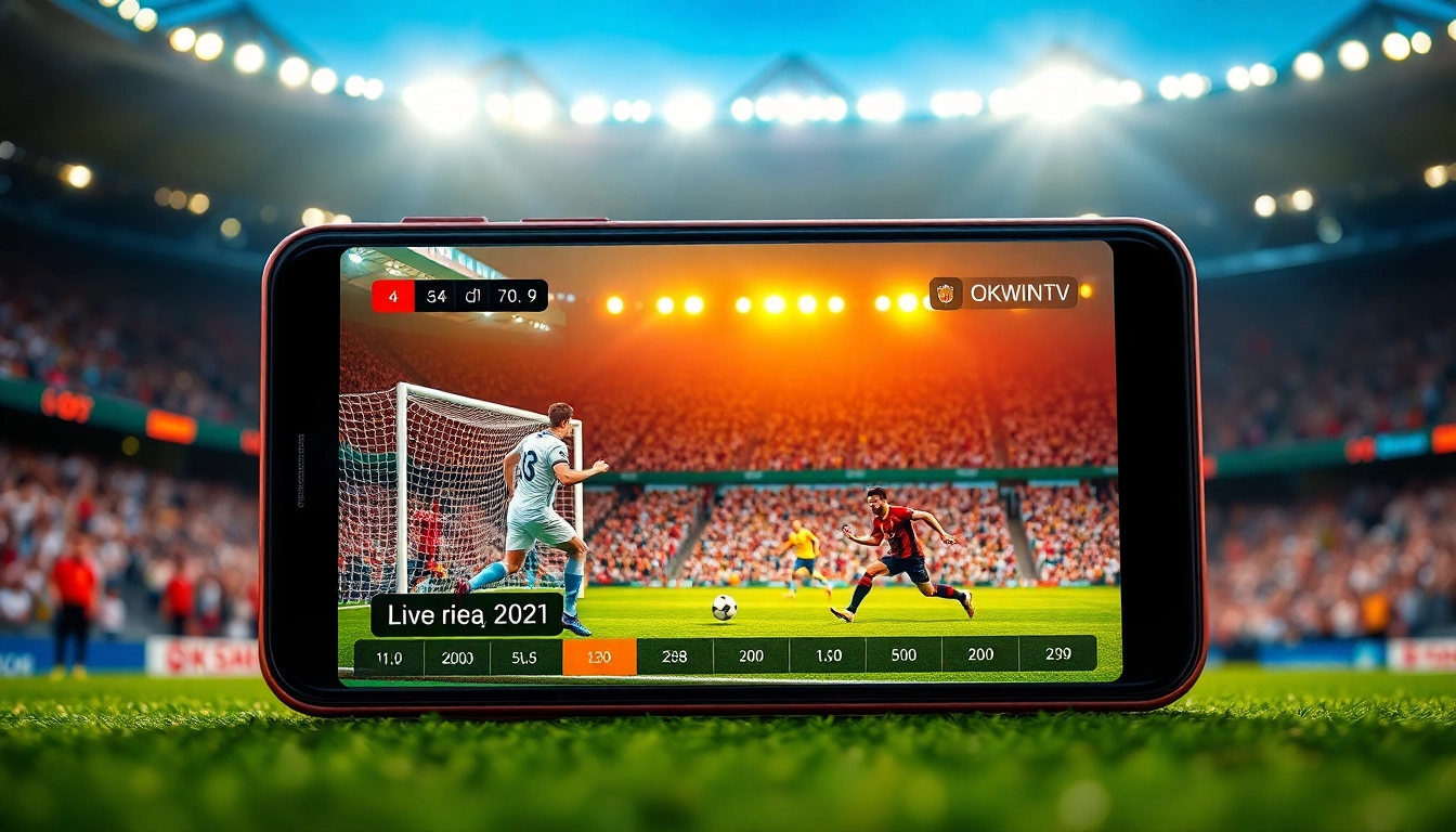Experience live football matches seamlessly with https://okwintv.zone/ on any device, showcasing real-time action and player stats.